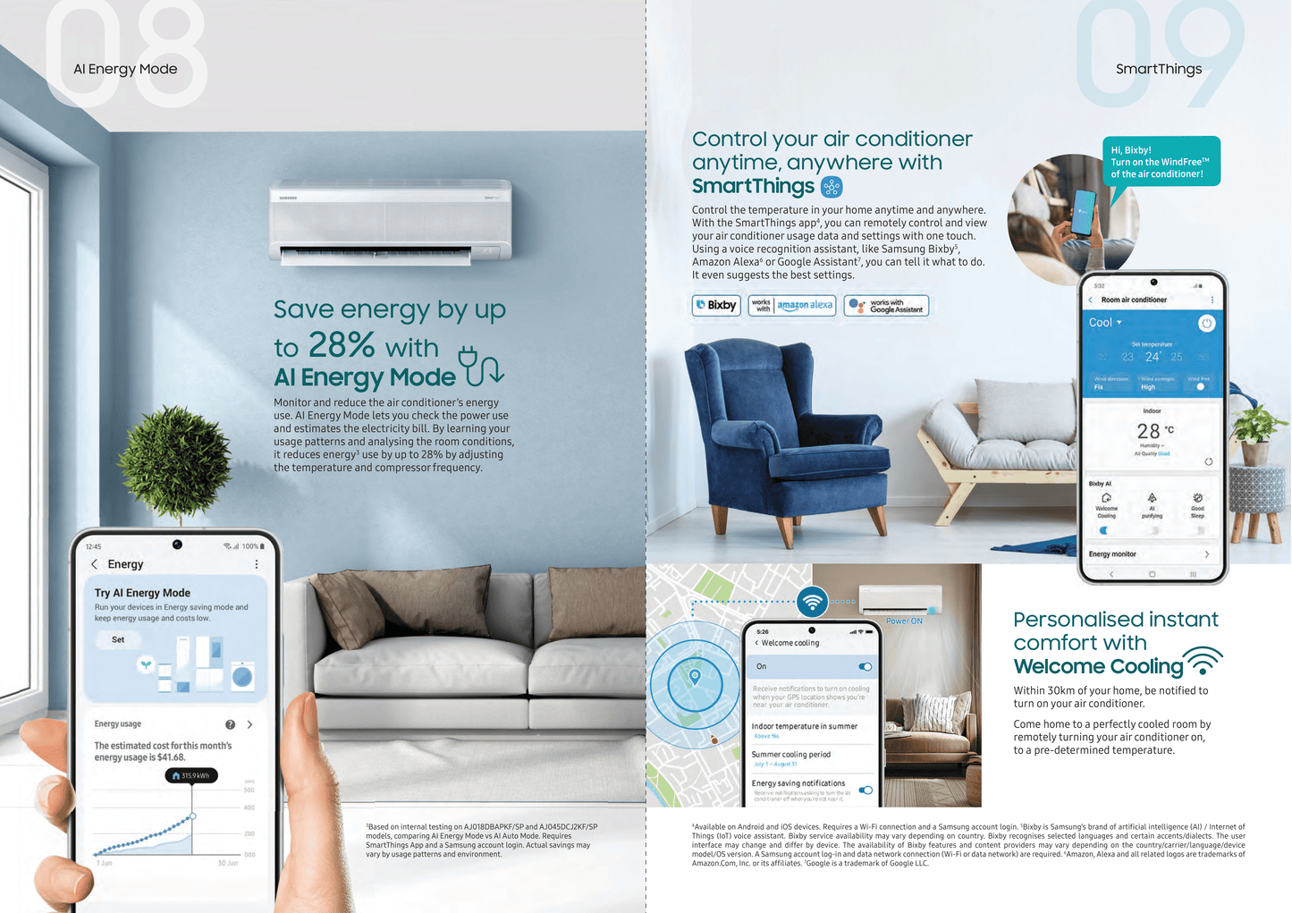 SAMSUNG LATEST WINDFREE R32 SYSTEM 2 AIRCON (INSTALLATION INCLUDED FREE UPGRADED MATERIALS) - Commercestar Engineering 