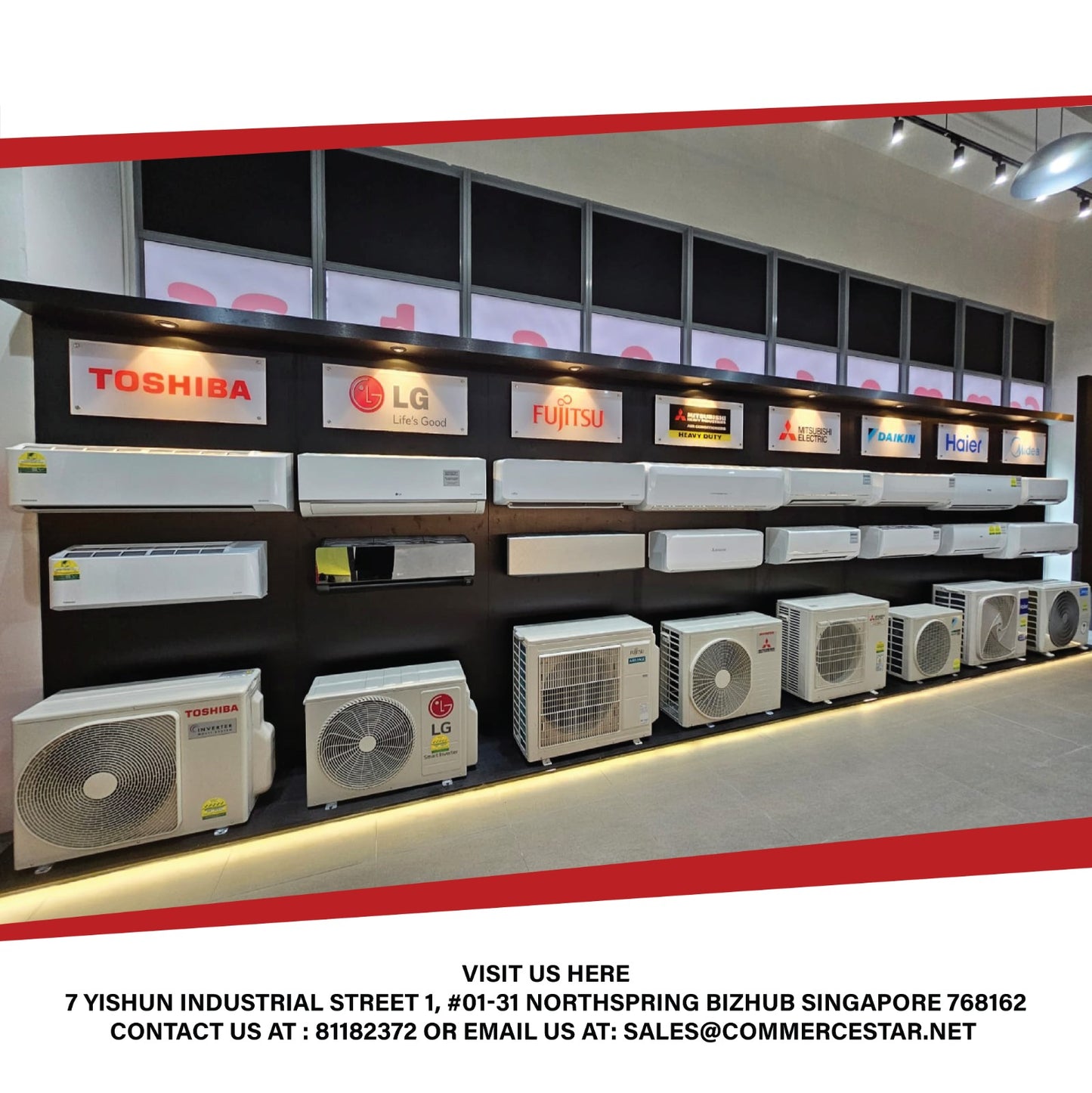 MITSUBISHI ELECTRIC STARMEX R32 INVERTER SYSTEM 2 AIRCON INSTALLATION (5 TICKS) - Commercestar Engineering 