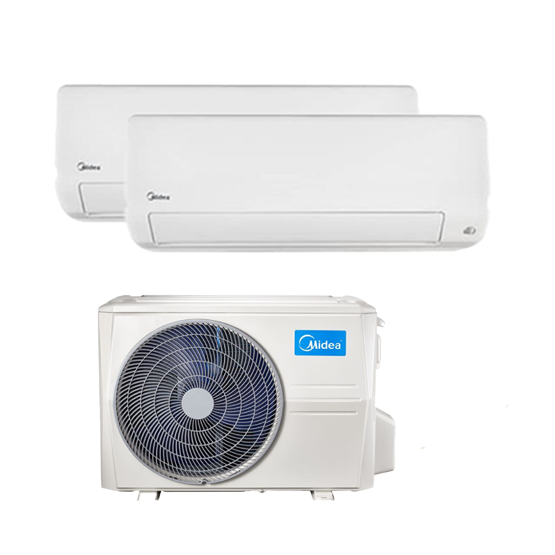 MIDEA ALL EASY PRO PREMIUM R32 SYSTEM 2 (INSTALLATION INCLUDED FREE UPGRADED MATERIALS)