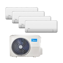 Load image into Gallery viewer, MIDEA ALL EASY PRO R32 SYSTEM 4 (INSTALLATION INCLUDED FREE UPGRADED MATERIALS)
