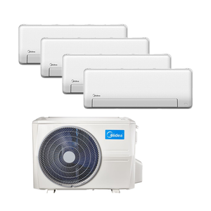 MIDEA ALL EASY PRO R32 SYSTEM 4 (INSTALLATION INCLUDED FREE UPGRADED MATERIALS)