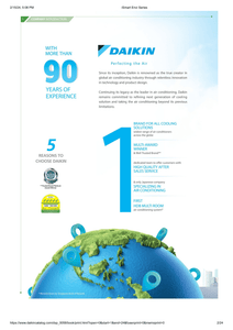 DAIKIN SYSTEM 1 iSMART ENVI SERIES R32 (INSTALLATION INCLUDED FREE UPGRADED MATERIALS)