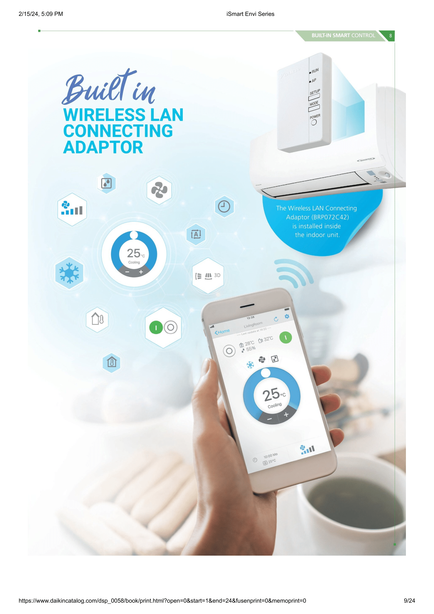 DAIKIN SYSTEM 1 iSMART ENVI SERIES R32 (INSTALLATION INCLUDED FREE UPGRADED MATERIALS) - Commercestar Engineering 