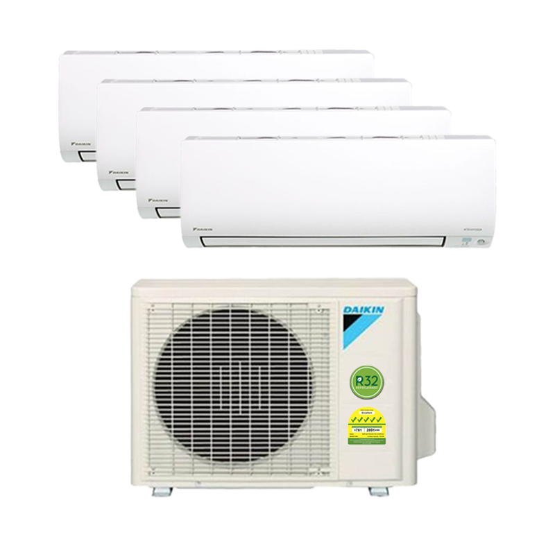 DAIKIN SYSTEM 4 ISMILE ECO SERIES R32 (INSTALLATION INCLUDED FREE UPGRADED MATERIALS) - Commercestar Engineering 