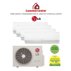LG ALPHA PLUS R32 SYSTEM 4 (INSTALLATION INCLUDED FREE UPGRADED MATERIALS)