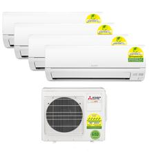 Load image into Gallery viewer, MITSUBISHI ELECTRIC STARMEX R32 INVERTER SYSTEM 4 AIRCON INSTALLATION  (5 TICKS)
